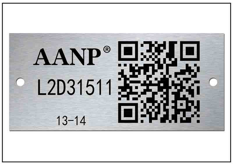 儀器零件二維碼